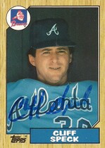 1987 Topps Tiffany #269 Cliff Speck