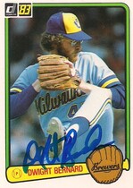 1983 Donruss Base Set #28 Dwight Bernard