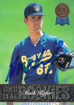 1993 Leaf Gold Rookies #3 Mark Kiefer
