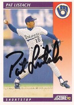 1992 Score Traded #80T Pat Listach