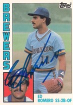 1984 Topps Tiffany #146 Ed Romero