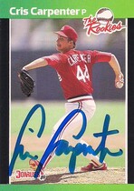 1989 Donruss Rookies #40 Cris Carpenter
