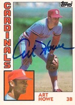 1984 Topps Traded Tiffany #53T Art Howe