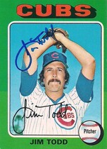 1975 O-Pee-Chee OPC Base Set #519 Jim Todd
