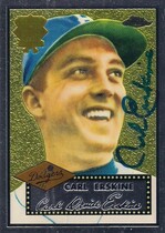 2002 Topps Chrome 1952 Reprints #52R-3 Carl Erskine