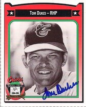 1991 Team Issue Baltimore Orioles Crown #115 Tom Dukes