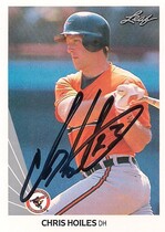 1990 Leaf Base Set #513 Chris Hoiles