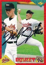 1994 Score Rookie & Traded #RT129 Mike Oquist