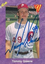 1991 Classic Collectors Edition #66 Tommy Greene