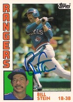 1984 Topps Tiffany #758 Bill Stein