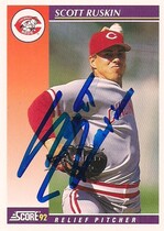 1992 Score Traded #57T Scott Ruskin