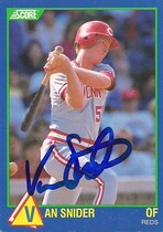 1989 Score Hottest 100 Rookies #41 Van Snider