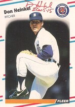 1988 Fleer Update #27 Don Heinkel