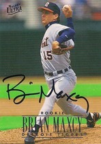 1996 Ultra Base Set #64 Brian Maxcy