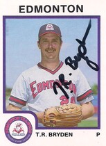 1987 ProCards Edmonton Trappers #2081 T.R. Bryden