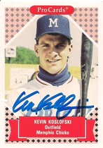 1991 ProCards Tomorrows Heroes #74 Kevin Koslofski