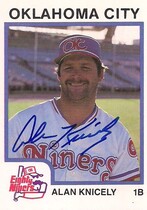 1987 ProCards Oklahoma City 89ers #22 Alan Knicely