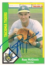1990 CMC Base Set #598 Russ McGinnis