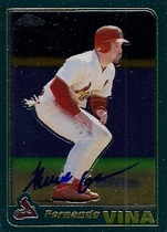 2001 Topps Chrome #159 Fernando Vina