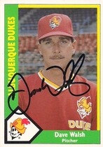 1990 CMC Base Set #413 Dave Walsh