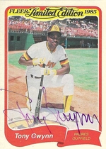 1985 Fleer Limited Edition #11 Tony Gwynn