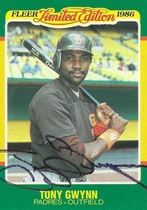 1986 Fleer Limited Edition #22 Tony Gwynn