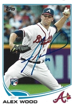 2013 Topps Update #US255 Alex Wood