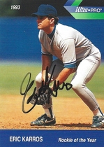 1993 Rembrandt Ultra Pro Karros #2 Eric Karros