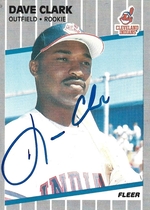1989 Fleer Base Set #402 Dave Clark