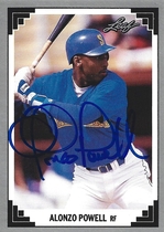 1991 Leaf Base Set #521 Alonzo Powell