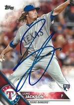 2016 Topps Base Set Series 2 #549 Luke Jackson