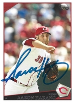 2009 Topps Base Set Series 1 #167 Aaron Harang