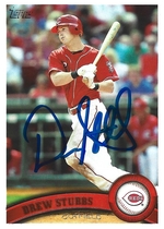2011 Topps Base Set Series 2 #349 Drew Stubbs