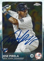 2015 Topps Chrome #161 Jose Pirela