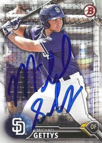 2016 Bowman Draft Picks and Prospects #BD-185 Michael Gettys