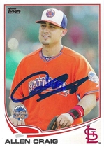 2013 Topps Update #US221 Allen Craig