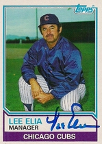 1983 Topps Base Set #456 Lee Elia