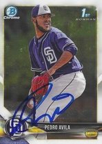 2018 Bowman Chrome Prospects #BCP40 Pedro Avila