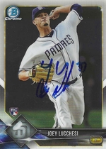 2018 Bowman Chrome #17 Joey Lucchesi