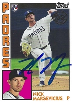 2019 Topps Update 1984 Topps #84-17 Nick Margevicius