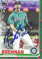 2019 Topps Holiday #HW121 Brandon Brennan