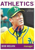 2013 Topps Heritage #232 Bob Melvin