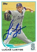 2013 Topps Base Set #244 Lucas Luetge