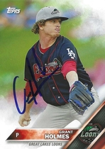 2016 Topps Pro Debut #199 Grant Holmes