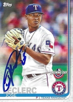 2019 Topps Opening Day #155 Jose Leclerc