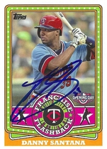 2015 Topps Opening Day Franchise Flashbacks #FF-15 Danny Santana