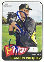 2014 Topps Heritage High Number #H504 Edinson Volquez