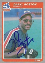 1985 Fleer Update #9 Daryl Boston
