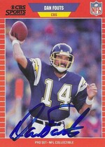 1989 Pro Set Announcers #14 Dan Fouts