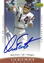 2006 Upper Deck Legends #11 Dan Fouts